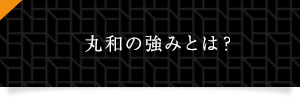 丸和の強みとは？